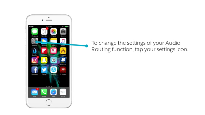 How to route your audio output